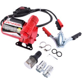 ZNTS Fuel Transfer Pump 12V 8GPM 100W 30l/Min for Most Fuel Gasoline Diesel Biodiesel 70193572