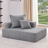 Lounge Frame for Oversized Modular U Shaped Sectional Sofa,Luxury Boucle Floor N723P167173