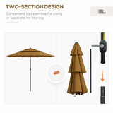 Cantilever Tilt Offset Patio Umbrella 37882213