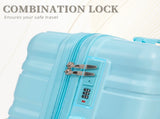 HIFINE TOURIST 20"/24"/28" 3 pcs/set in ABS Spinner Wheel Luggage, Carry on Suitcase, Matching W2787P342137