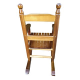 ZNTS Children's rocking oak chair- Indoor or Outdoor -Suitable for kids-Durable 88851000