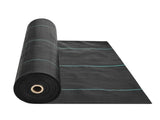 6x100FT Heavy Duty Weed Barrier Landscape Fabric, Woven PP Geotextile Ground Cover for Driveways & 27218791