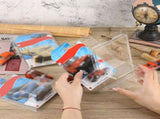 20PCS Clear Protector Cases Model Car Clamshell Cases Display Case Clear 67698080