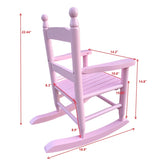 Children's rocking light pink chair- Indoor or Outdoor -Suitable for kids-Durable 98976983
