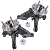 ZNTS Front Left & Right LH & RH Wheel Bearing Hub Knuckle Assembly For Nissan Versa 1.6 S SL SV Note 1.6L 59620477