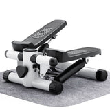 ZNTS Mini Fitness Stepper, Hydraulic Fitness Stepper with Resistance Bands and Display, Silent Design, 62550541