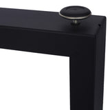 Square Table 28X 24" ,Wide Metal Table , Heavy Duty Steel Desk Table Leg Dining Table W46541485