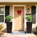30 in Tall Large Flower Potser with Self-Watering Drainage Holes&Inner Trays Indoor Outdoor W3213P311470
