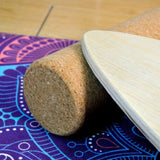 Surf-Inspired Wooden Balance Board with Wheel Enhance Core Strength, Stability, and Fun for 87767321