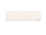 2" THICK CHAISE LOUNGE CUSHION IN CREAM - WATERPROOF FOLDABLE 2-SECTION DESIGN - FOR POOLSIDE, PATIO N770P253018C