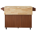Mobile Kitchen Island Cart With 3 drawers W1820138608