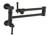 Wall mounted Filler Faucet, Modern Brass Filler Two-Attachment Wall Mount Folding Kitchen 64354244