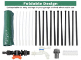 100 Gallon Folding Rain Barrel Water Collector Green 89156188