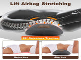 3 in 1 Lumbar Support Pillow with Vibration Massage, Heating & Airbag Stretching, Memory Foam Back 43455412