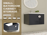 24 Inch Bathroom Vanity with Sink, For Small Bathroom, Bathroom Vanity with Soft Close Door W999P146017