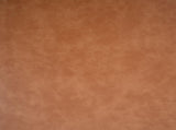Upholstered Square PU Leather Ottoman,Tan N757P414086T