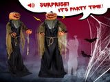 7ft Pumpkin Halloween Standing Decoration 92364937