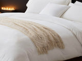 5PC Pure Color Bedding - Microfiber Hotel Series, with Zipper Closure Quilt Cover and Two 04248179