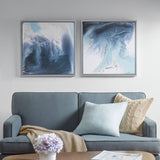 Abstract 2-piece Framed Canvas Wall Art Set B03598833