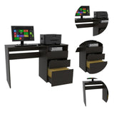Louisiana Writing Computer Desk, Three Drawers B128P148934