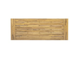 Modern Outdoor Dining Table, Acacia Wood Patio Table with Teak Finish - Weather-Resistant Garden, N770P358870T