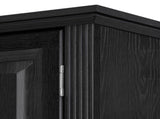 K&K 71" Tall Kitchen Pantry Cabinet with 3 Pull Out Cabinet Organizers, Farmhouse Embossed Texture 18492088