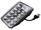 2x LED Headlights High Beam 4x6" Sealed Fog light for Freightliner FLD120 112 27425070