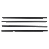 4x Weatherstrip Window Molding Trim Seal Belt Fits for Mitsubishi Lancer 2008-2017 5727A005 5727A006 75501710