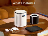 Provirtec Pet Air Purifier For Home With 4 Washable Pre-Filters H13 HEPA For Pet Homes 2 Year Filter 40935162