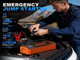 Car Jumper Starter Portable Battery Pack With 150PSI Tire Inflator, Jump Starter With Air 98194116