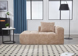 UNITED WE WIN Chenille Loveseat Sofa,Minimalist Modular Couches Sleeper for Living Room Bedroom W1568P255134