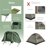 Single outdoor camping bed 13661498