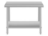 36''*24'' Commercial Work Table for Restaurant and Home Stainless Steel Kitchen Prep Table with W3167P303388