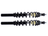 Pair Front Coil-Over Shock Absorbers with Bushings Washers Replacement for John Deere Gator UTV 56732834