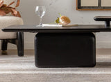 Vintage Fashion Style Square Coffee Table Set with Wood Grain Finish,for Living Room, Office and W757P235685