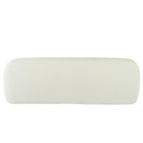 U_Style 85.8" Wide Chenille Fabric 3-Seater Sofa Tufted Style, Full Sponge Compression Design, N711P281401A