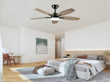 42" 5PCS Plywood Blades Ceiling Fan with Lights Remote Control,Quiet DC Motor Ceiling Fans 6 Speed W3596P462053