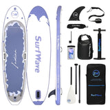 ZNTS Inflatable Stand Up Paddle Board 11'x34"x6" With Accessories W1440P192254