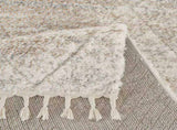 Talas Trellis Area Rug in Cream B03599883
