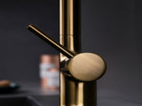 Commercial Kitchen Faucet with Pull Down Sprayer, Single Handle Single Lever Kitchen Sink Faucet W1932P156147