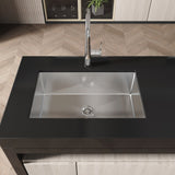 Kitchen Sink 30" x 19" Multifunctional Undermount Workstation Kitchen Sink S304 Stainless Steel T3177P286042