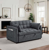 Sienna Tufted Convertible Sleeper Sofa with Chaise B343P356872
