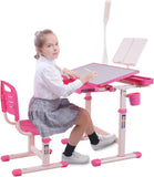 Desk for Kids Desk and Chair Set Kids Art Desk Drafting Table Desk Set with Adjustable Height, 50667401