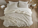 3 Piece Oversized Cotton Matelasse Comforter Set-Full/Queen B035P280375