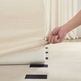 Accent Armless Chair Lazy Floor Seating, Leisure Accent Single Couch with Backrest Fireside Chair W876P236431