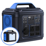 300W Portable Power Station, 296Wh 80000mAh Lithium Battery Generator Solar for Outdoor Camping RV 80597115