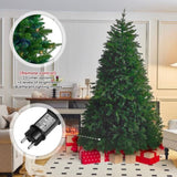 ZNTS 7.5ft Pre-Lit Spruce Artificial Holiday Christmas Tree for Home, Office, Party Decoration, Equipped 97710181