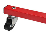 Fit Ford Car repair ladder 400 LB, 45-66 inch height red iron tube, black cushion iron MT034026 24643559