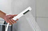 Floor Mount Bathtub Faucet Freestanding Tub Filler Standing High Flow Shower Faucets Shower Mixer W127257914