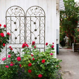 4 Pack Metal Garden Trellis 86.7" x 19.7" Rustproof Trellis for Climbing Plants Outdoor Flower W1586P243845